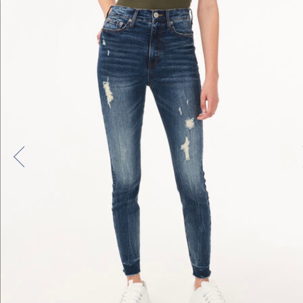 High Rise Cheeky Jegging Sz 10 Aero